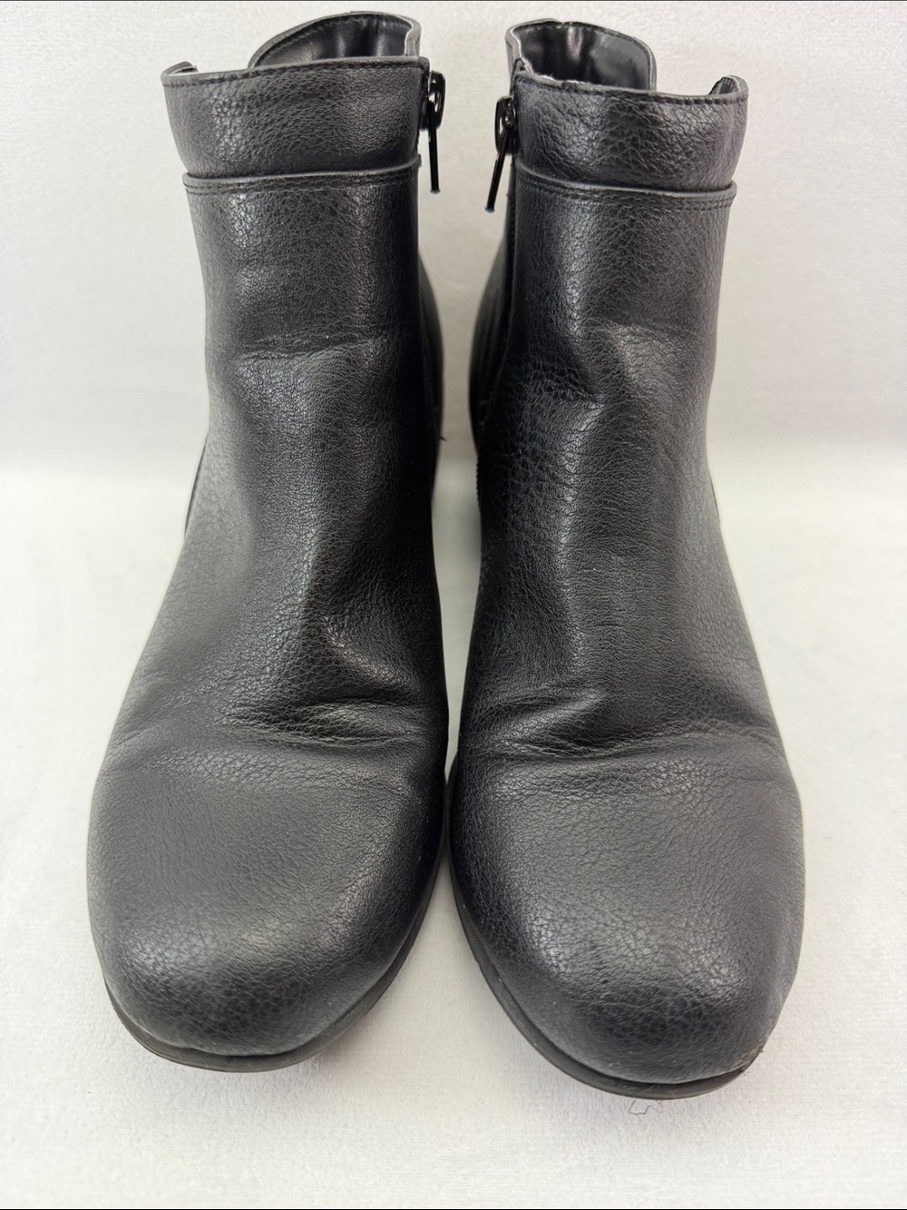 ANDIAMO Amelissa Outdoor Black Ankle Boots Booties Size 8M - Picture 2 of 7